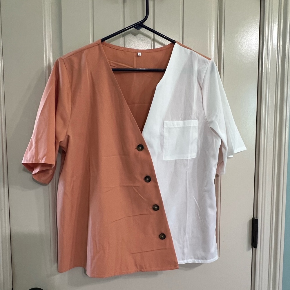 Asymmetric dress top